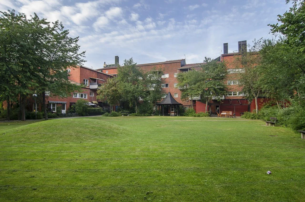 Grönska på vår gård